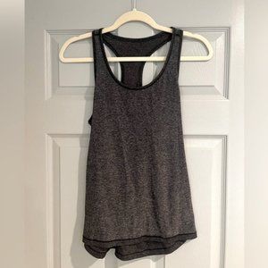 Two Pack Grey and Black Razorback Workout tanks